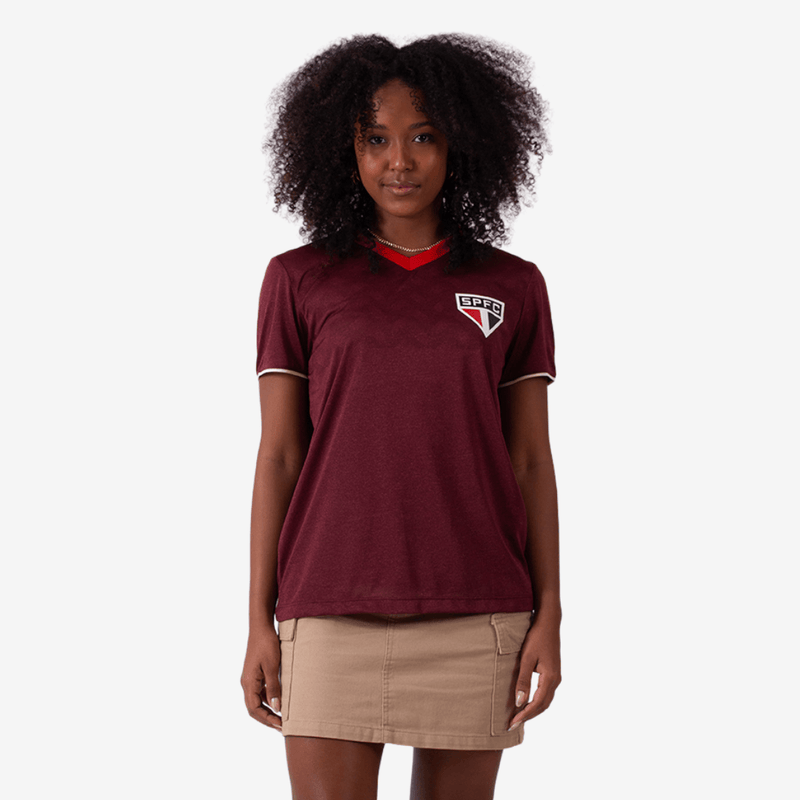 Camisa Casual São Paulo Raiz Feminina