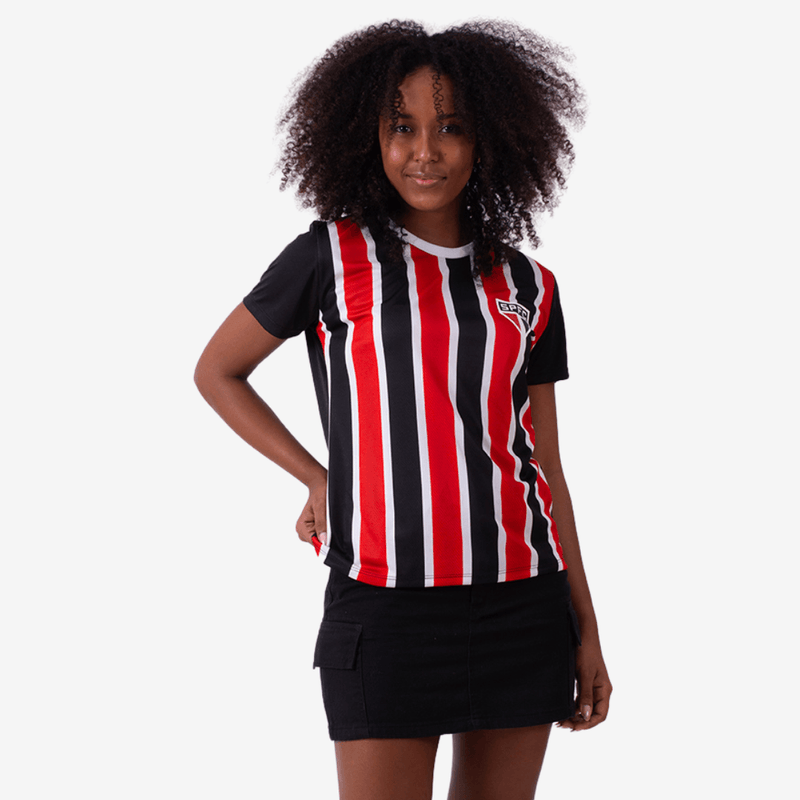 Camisa Casual São Paulo Tricolor Feminina