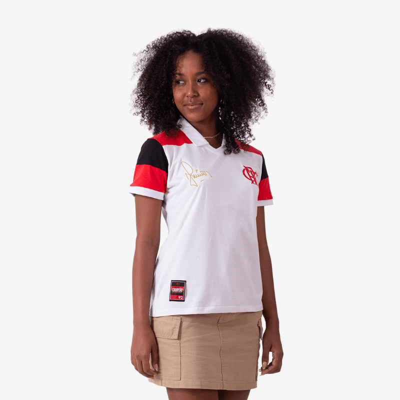 Camisa Polo Flamengo Junior 1992 - Feminina