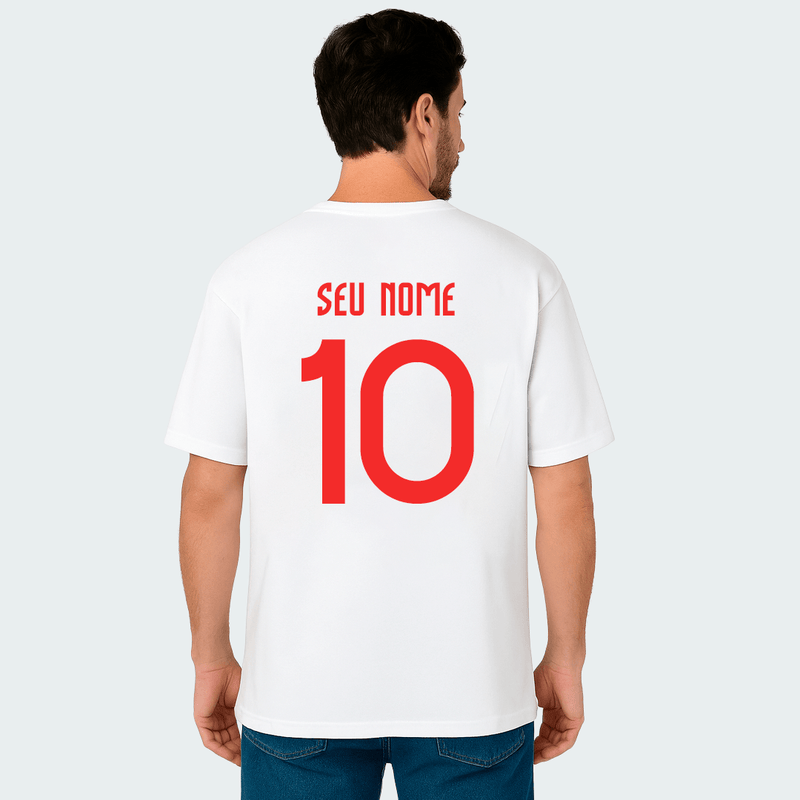 Camisa Internacional Octa Campeão Gaúcho - Oversized