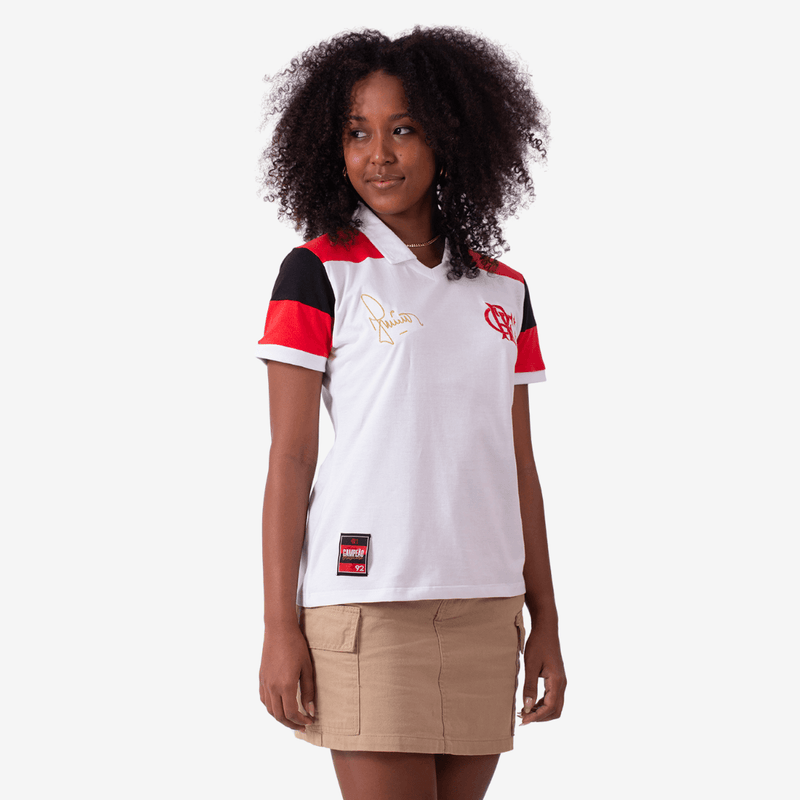 Camisa Polo Flamengo Junior 1992 - Feminina