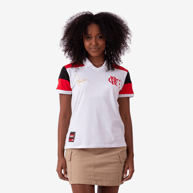 Camisa Polo Flamengo Junior 1992 - Feminina