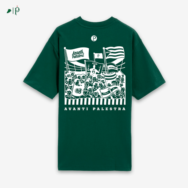 Camisa Palmeiras Avanti Palestra Oversized Verde